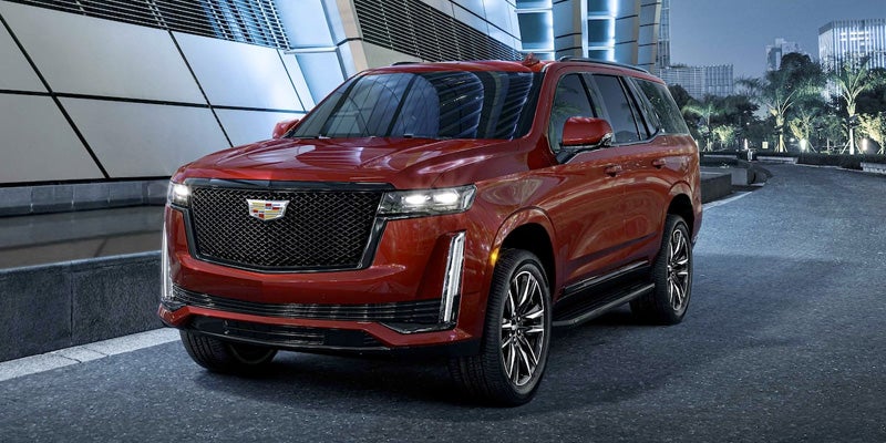 2022 Cadillac Escalade parked on street