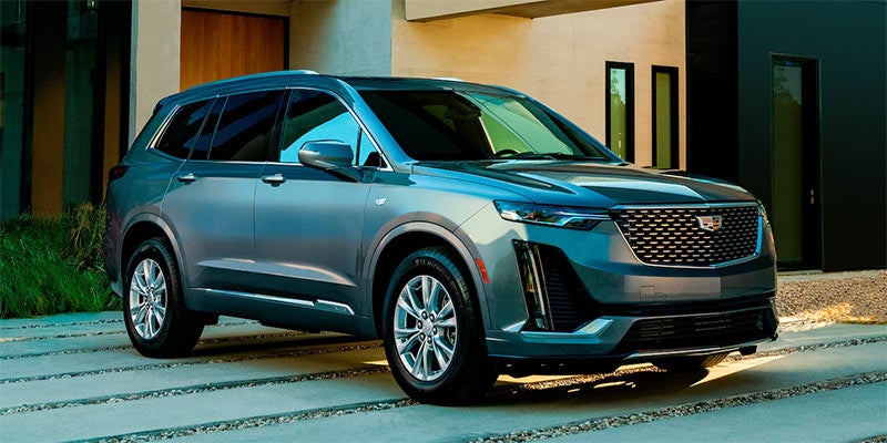2022 Cadillac XT6 parked in driveway