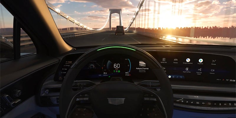 2024 Cadillac LYRIQ dashboard