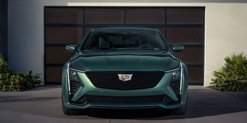 2025 Cadillac CT5-V parked in driveway