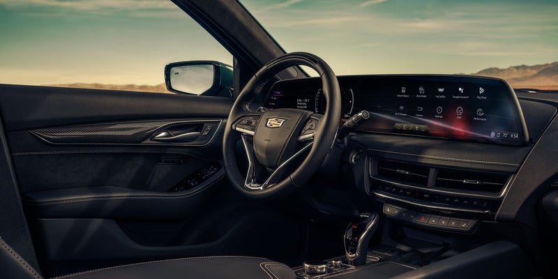 2025 Cadillac CT5-V steering wheel