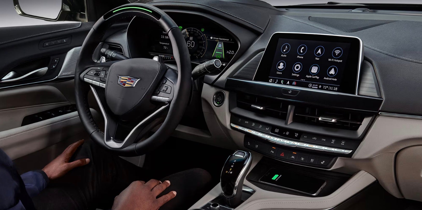 2024 Cadillac CT4 driving on road