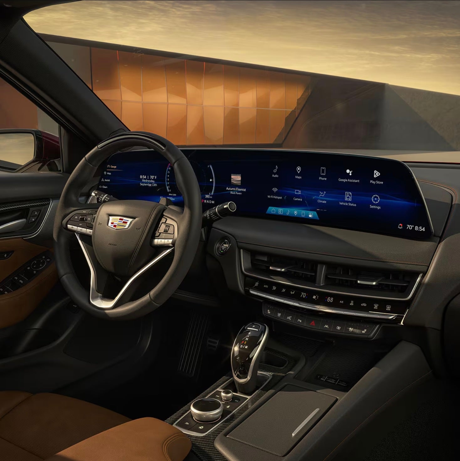 2026 Cadillac CT5 steering wheel