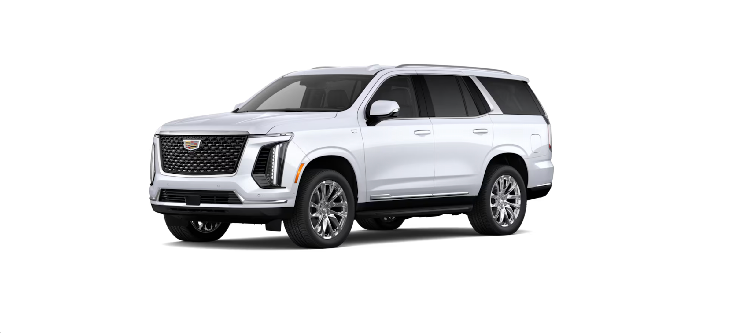 White Cadillac Escalade car