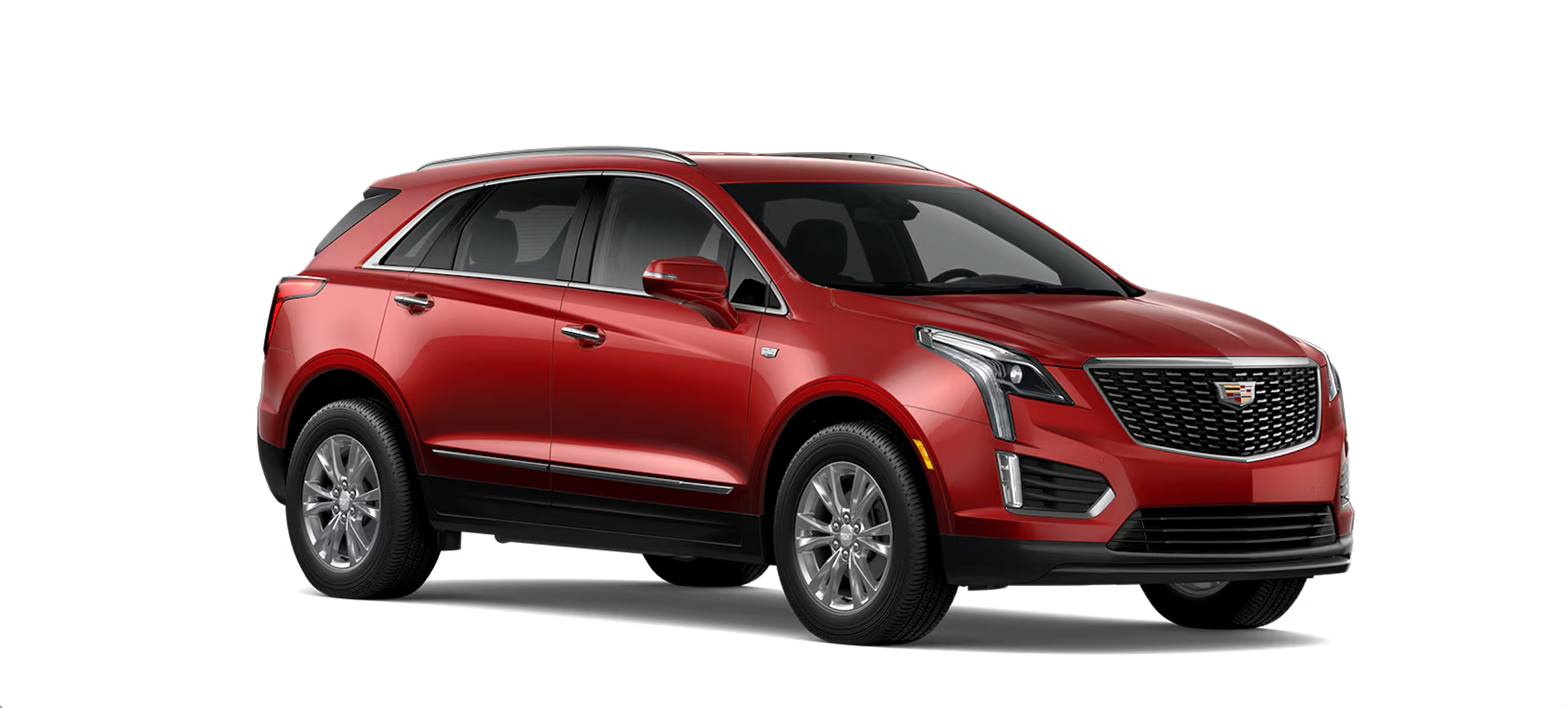 Red Cadillac XT5 car